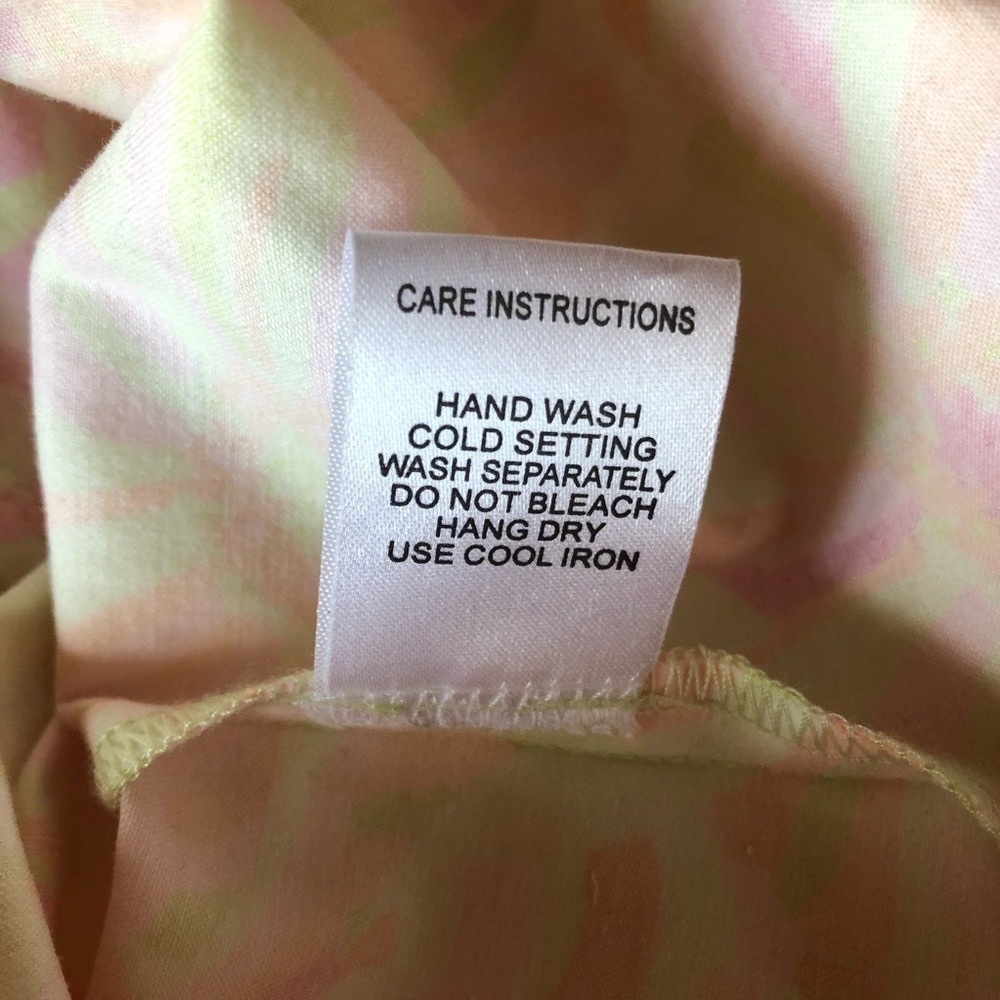600West Button-up Cotton Blend Floral Jacket Size 8 - Picture 8 of 8